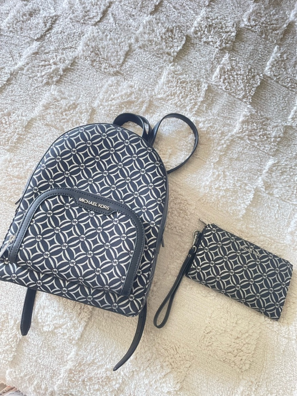 Michael Kors Mini Backpack and Wristlet Set - NWOT
